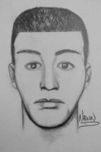 Suspect in attempted robbery.