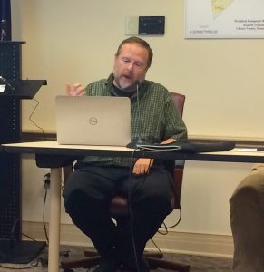 Michael Guttman, the grant program coordinator for Kennett Township, provides an overview of the township's plan to add trails and open space.