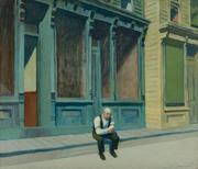 Sunday, by Edward Hopper (1881-1967) from the Phillips Collection)