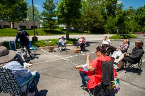 Read more about the article Parking lot quilting bee