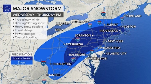 You are currently viewing Big snow predicted