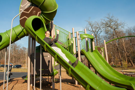 You are currently viewing New playground at Anson B. Nixon Park